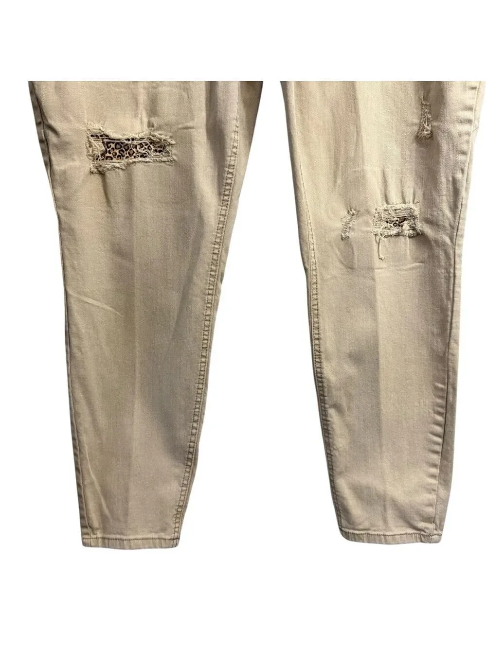 Westbound Jeans Size 22WR‎ Khaki Distressed